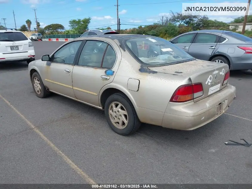1997 Nissan Maxima Gle/Gxe/Se VIN: JN1CA21D2VM503099 Lot: 41829162