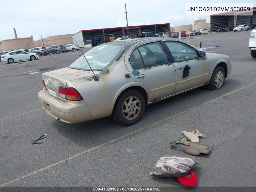 1997 Nissan Maxima Gle/Gxe/Se VIN: JN1CA21D2VM503099 Lot: 41829162