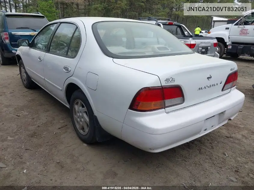 1997 Nissan Maxima Gle/Gxe/Se VIN: JN1CA21D0VT832051 Lot: 41915235