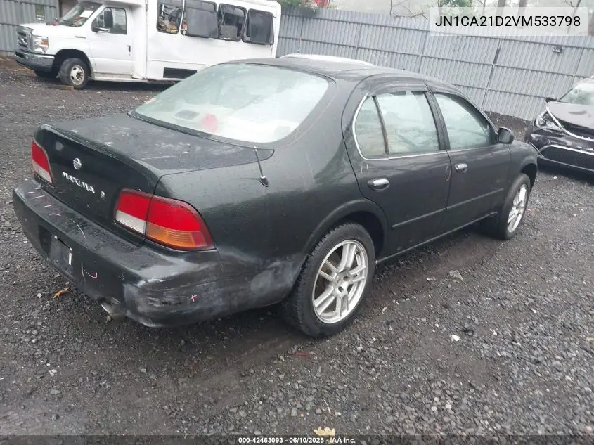 1997 Nissan Maxima Gle/Gxe/Se VIN: JN1CA21D2VM533798 Lot: 42463093
