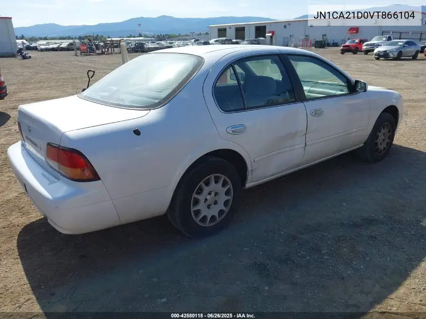 1997 Nissan Maxima Gle/Gxe/Se VIN: JN1CA21D0VT866104 Lot: 42580118