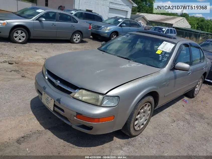 1998 Nissan Maxima Gle/Gxe/Se VIN: JN1CA21D7WT519368 Lot: 42191950