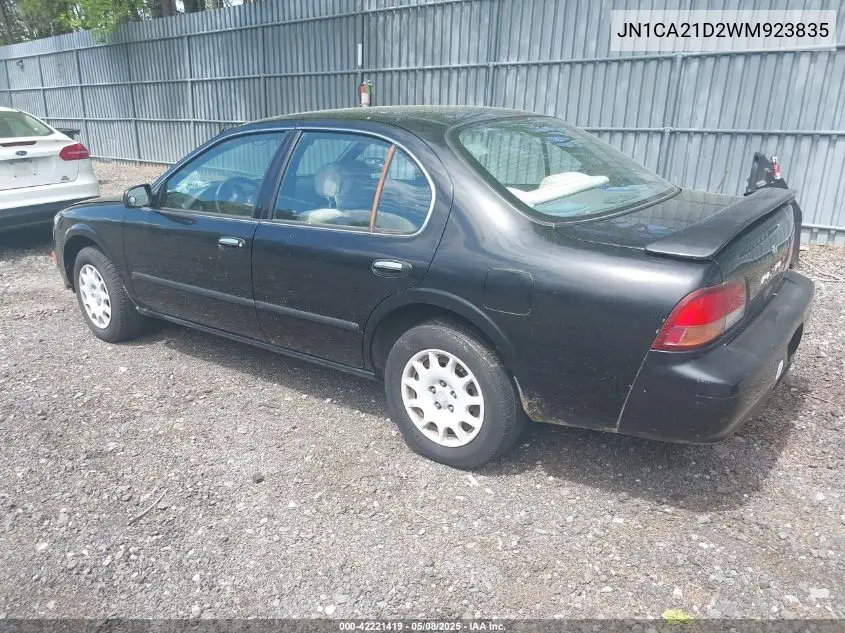1998 Nissan Maxima Gle/Gxe/Se VIN: JN1CA21D2WM923835 Lot: 42221419