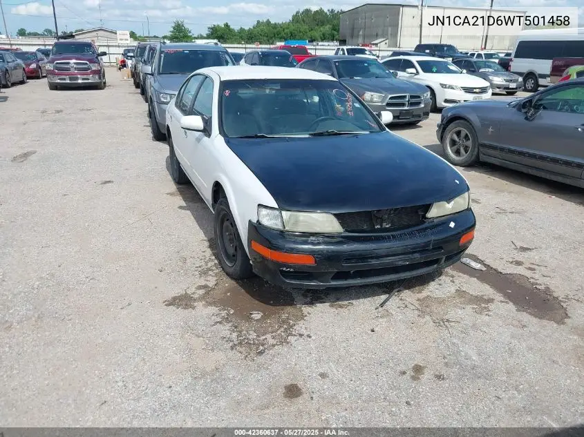 1998 Nissan Maxima Gle/Gxe/Se VIN: JN1CA21D6WT501458 Lot: 42360637