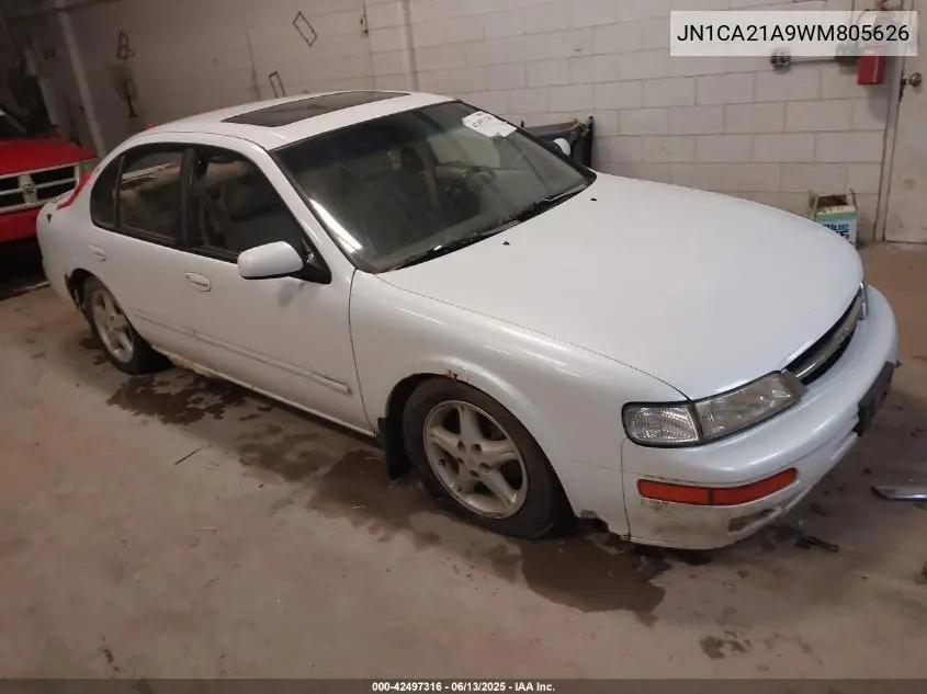 1998 Nissan Maxima Gle/Gxe/Se VIN: JN1CA21A9WM805626 Lot: 42497316