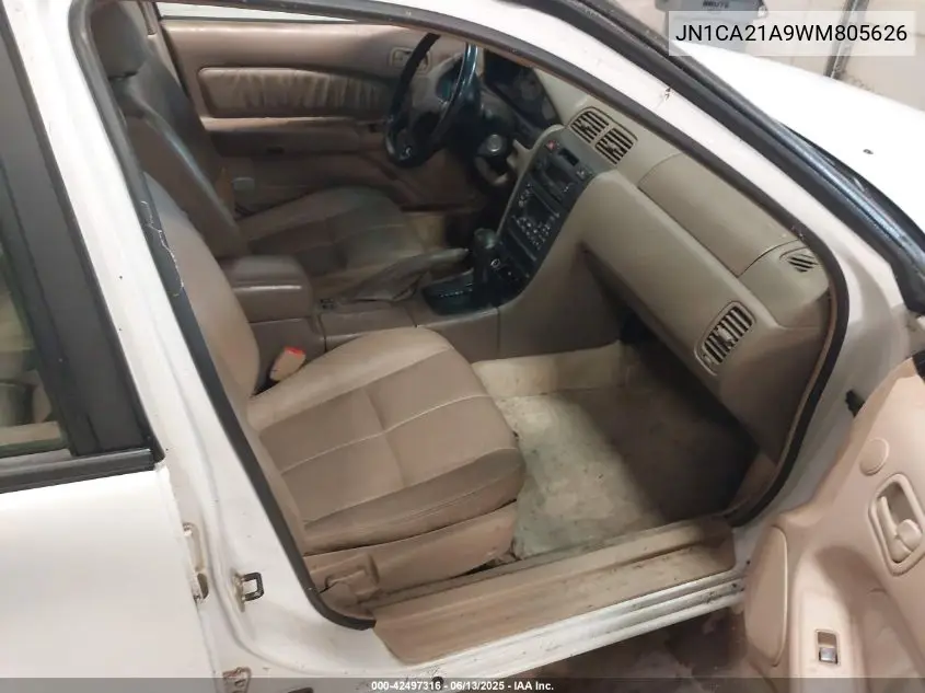 1998 Nissan Maxima Gle/Gxe/Se VIN: JN1CA21A9WM805626 Lot: 42497316