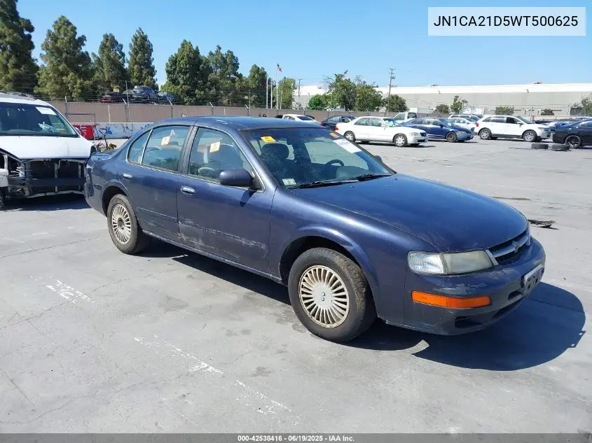 1998 Nissan Maxima Gle/Gxe/Se VIN: JN1CA21D5WT500625 Lot: 42538416