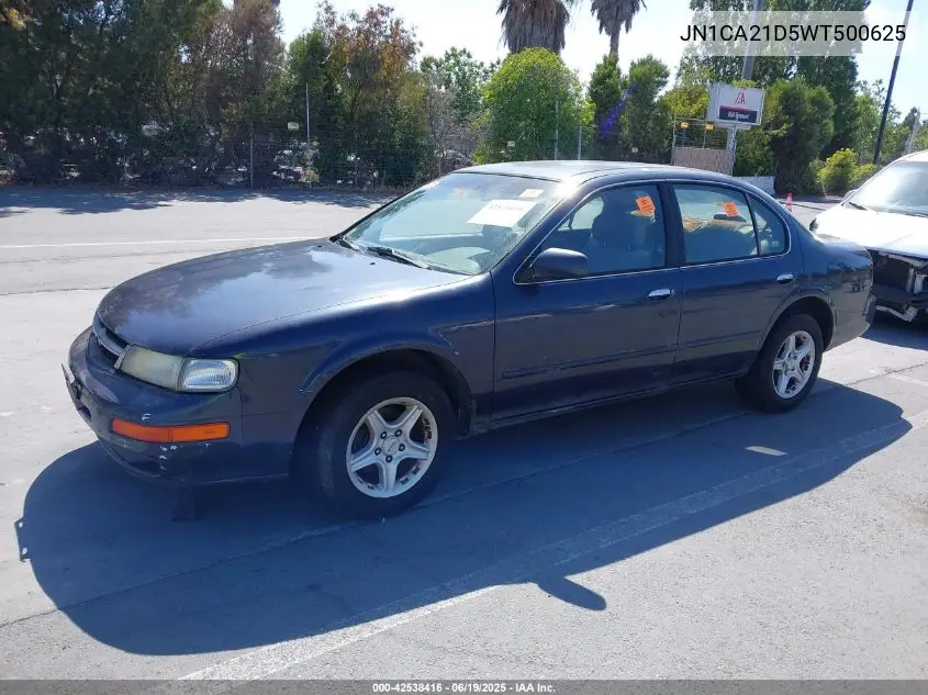 1998 Nissan Maxima Gle/Gxe/Se VIN: JN1CA21D5WT500625 Lot: 42538416