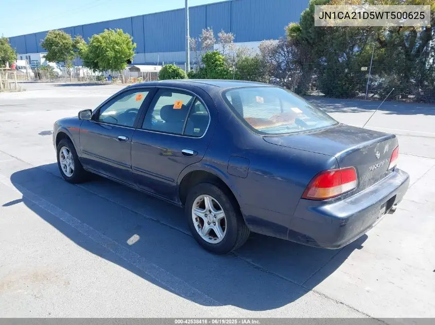 1998 Nissan Maxima Gle/Gxe/Se VIN: JN1CA21D5WT500625 Lot: 42538416