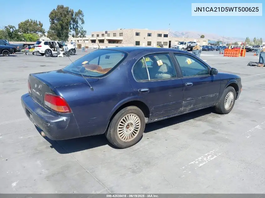 1998 Nissan Maxima Gle/Gxe/Se VIN: JN1CA21D5WT500625 Lot: 42538416