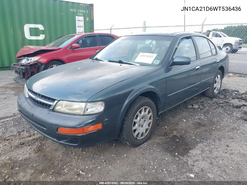 1998 Nissan Maxima Gle/Gxe/Se VIN: JN1CA21D6WT536436 Lot: 42574352