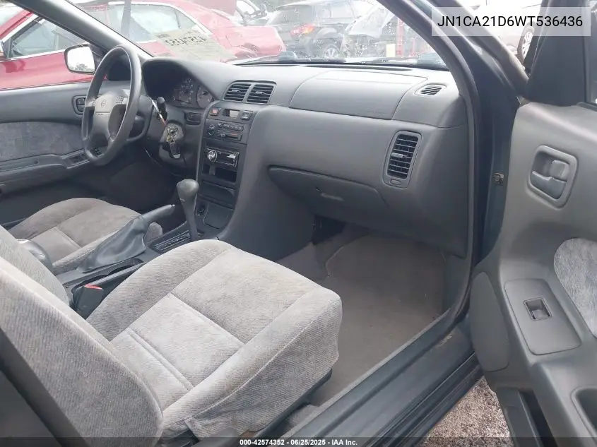 1998 Nissan Maxima Gle/Gxe/Se VIN: JN1CA21D6WT536436 Lot: 42574352