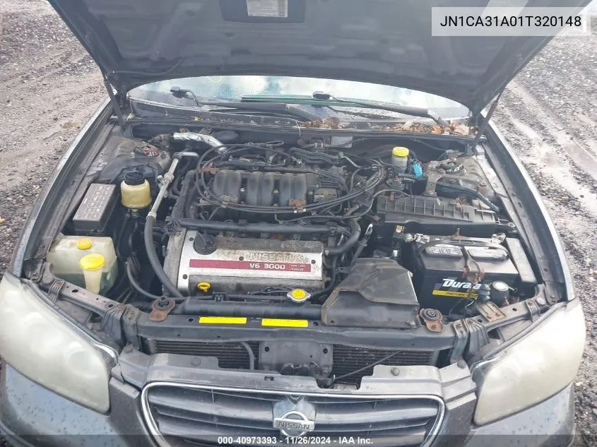 2001 Nissan Maxima Gle VIN: JN1CA31A01T320148 Lot: 40973393