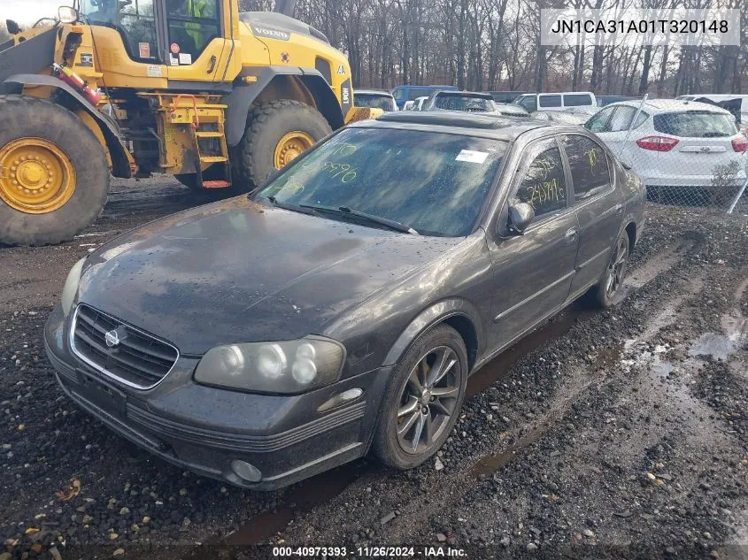 2001 Nissan Maxima Gle VIN: JN1CA31A01T320148 Lot: 40973393