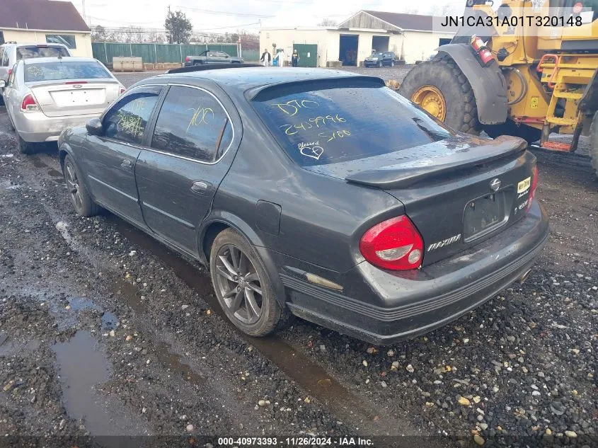 2001 Nissan Maxima Gle VIN: JN1CA31A01T320148 Lot: 40973393