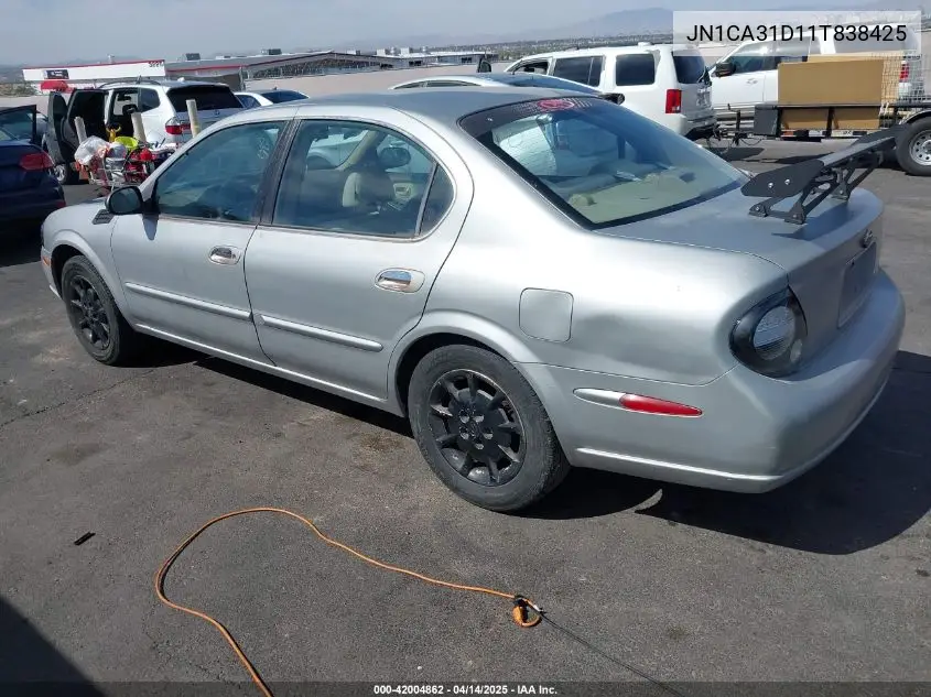 2001 Nissan Maxima Gxe VIN: JN1CA31D11T838425 Lot: 42004862