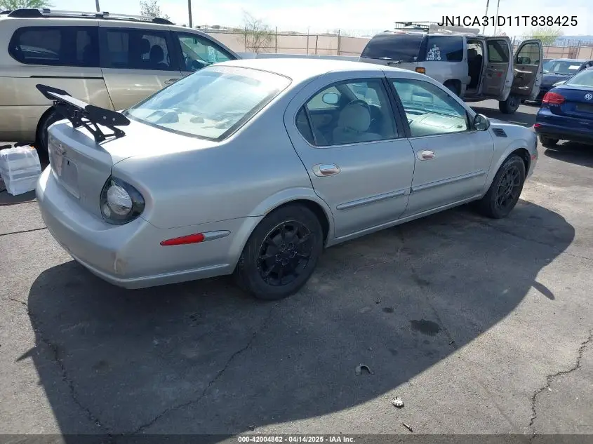 2001 Nissan Maxima Gxe VIN: JN1CA31D11T838425 Lot: 42004862