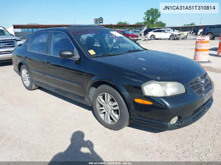 2001 Nissan Maxima Se VIN: JN1CA31A51T310814 Lot: 42134986