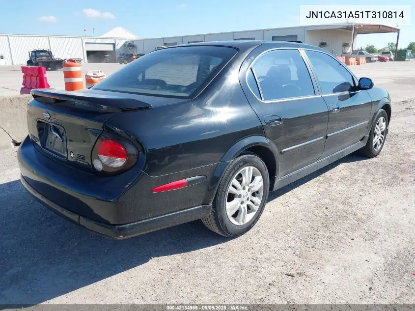 2001 Nissan Maxima Se VIN: JN1CA31A51T310814 Lot: 42134986