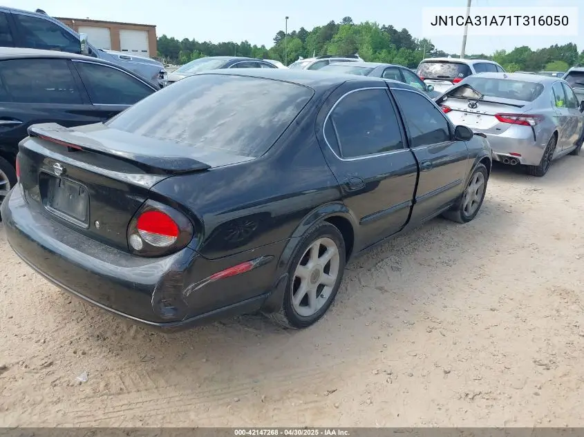 2001 Nissan Maxima Se VIN: JN1CA31A71T316050 Lot: 42147268