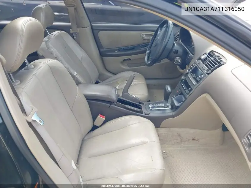 2001 Nissan Maxima Se VIN: JN1CA31A71T316050 Lot: 42147268