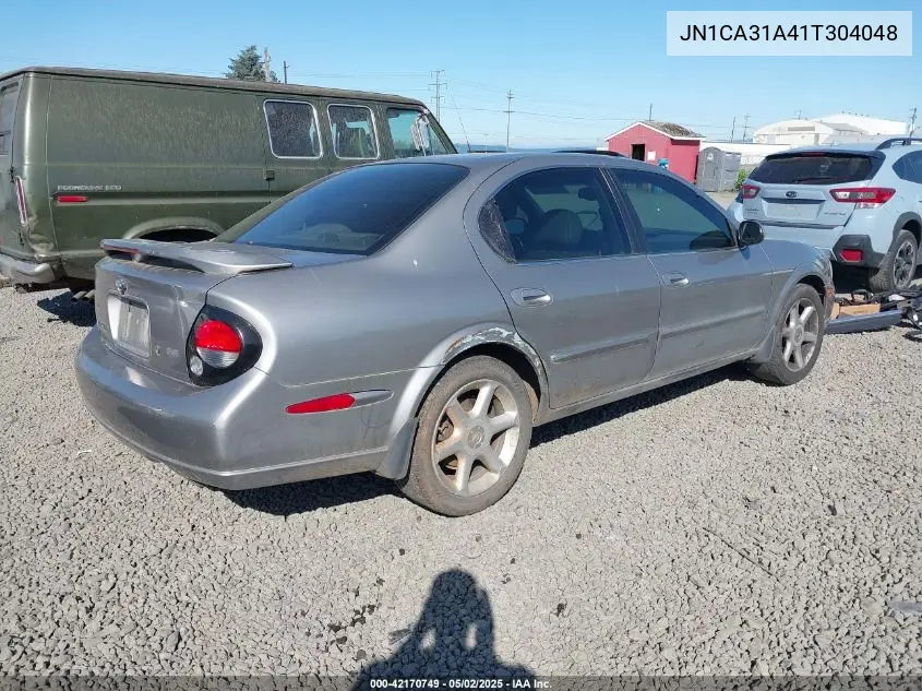 2001 Nissan Maxima Se VIN: JN1CA31A41T304048 Lot: 42170749