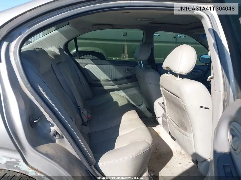 2001 Nissan Maxima Se VIN: JN1CA31A41T304048 Lot: 42170749
