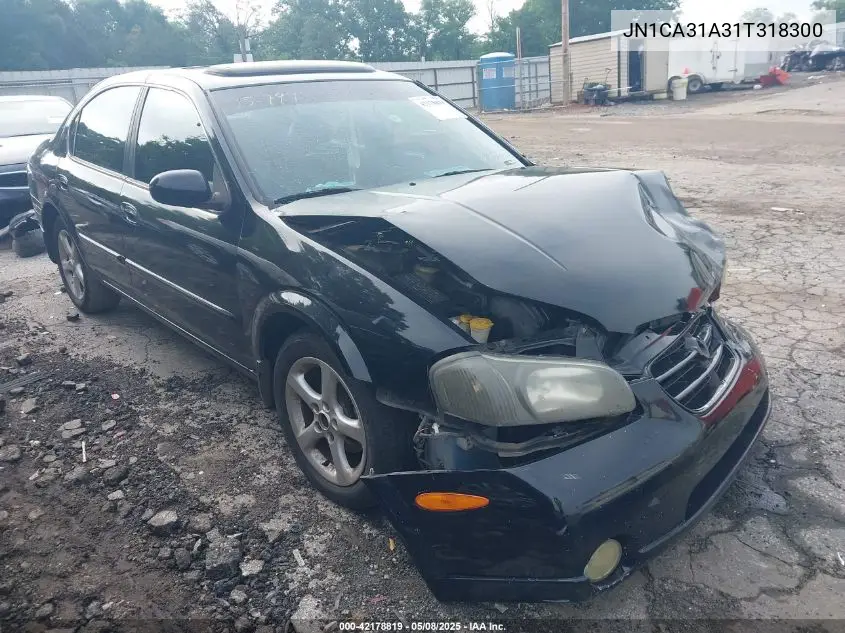 2001 Nissan Maxima Gxe/Se/Gle/20Th Anniv VIN: JN1CA31A31T318300 Lot: 42178819