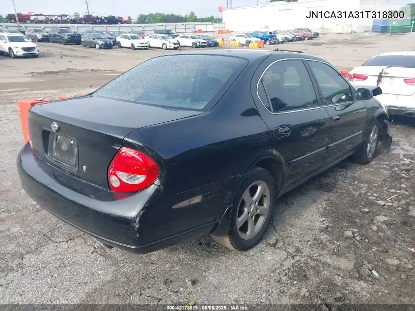 2001 Nissan Maxima Gxe/Se/Gle/20Th Anniv VIN: JN1CA31A31T318300 Lot: 42178819