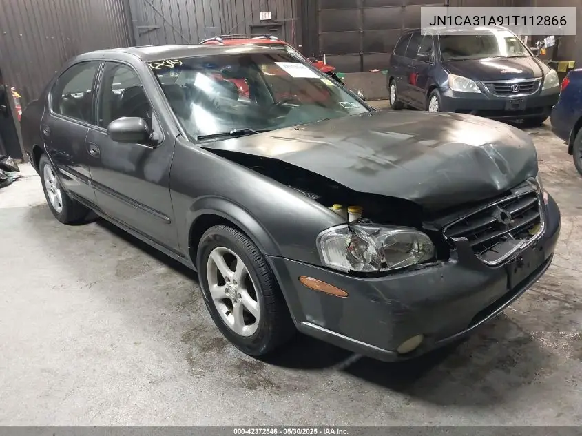 2001 Nissan Maxima Gle VIN: JN1CA31A91T112866 Lot: 42372546