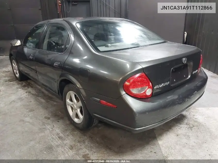 2001 Nissan Maxima Gle VIN: JN1CA31A91T112866 Lot: 42372546