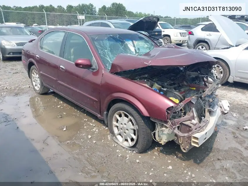 2001 Nissan Maxima Gxe VIN: JN1CA31D31T813090 Lot: 42389423
