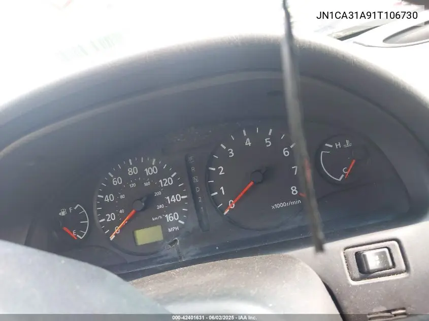 2001 Nissan Maxima Gle VIN: JN1CA31A91T106730 Lot: 42401631