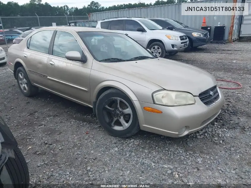 2001 Nissan Maxima Gle VIN: JN1CA31D51T804133 Lot: 42433897