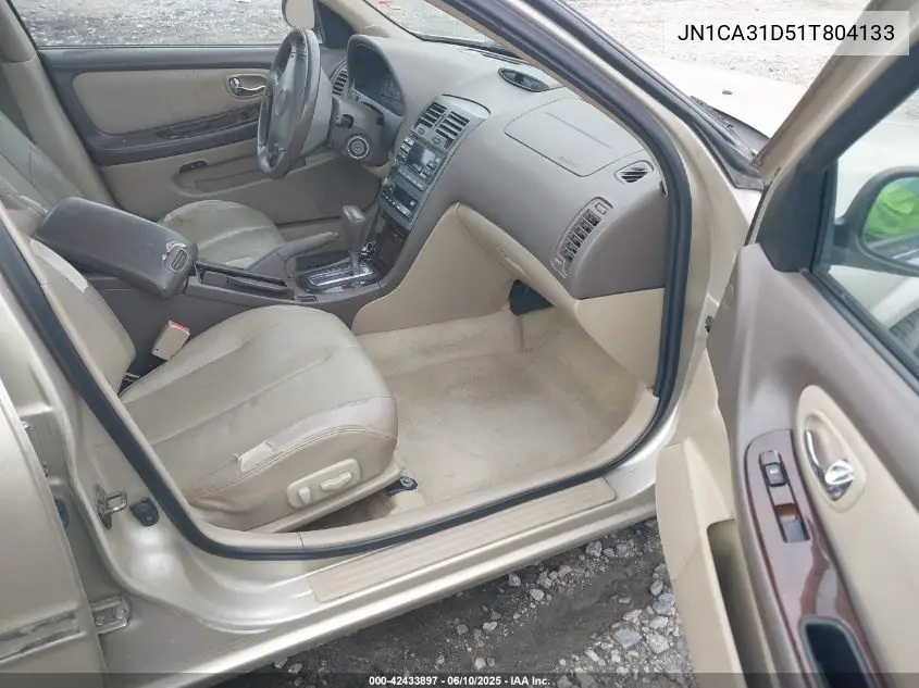 2001 Nissan Maxima Gle VIN: JN1CA31D51T804133 Lot: 42433897