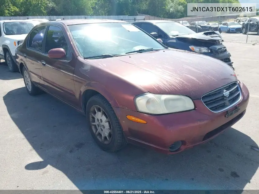 2001 Nissan Maxima Gxe VIN: JN1CA31DX1T602615 Lot: 42554401