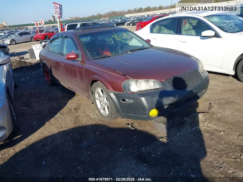 2002 Nissan Maxima Se VIN: JN1DA31A12T313683 Lot: 41679971