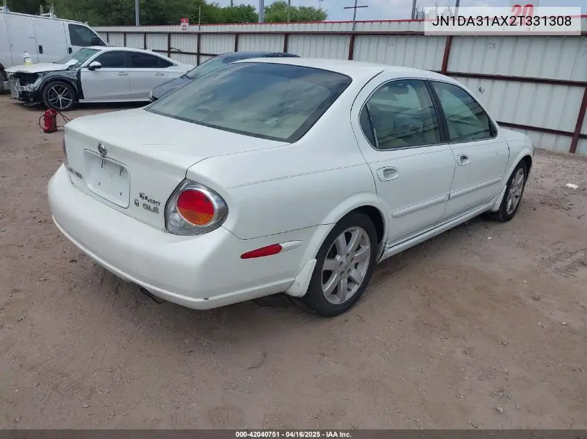2002 Nissan Maxima Gle/Se VIN: JN1DA31AX2T313083 Lot: 42040751