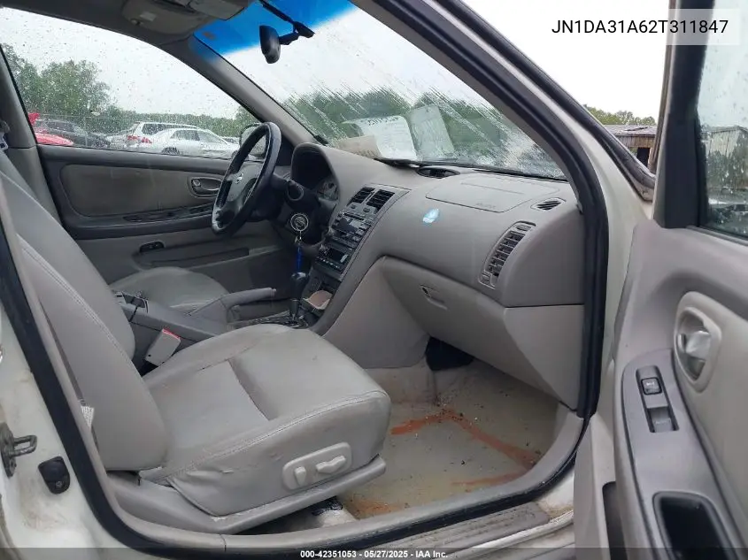 2002 Nissan Maxima Se VIN: JN1DA31A62T311847 Lot: 42351053