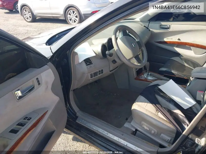 2006 Nissan Maxima 3.5 Sl VIN: 1N4BA41E66C856942 Lot: 42777772
