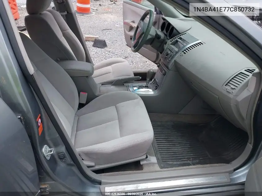 1N4BA41E77C850732 2007 Nissan Maxima 3.5 Se