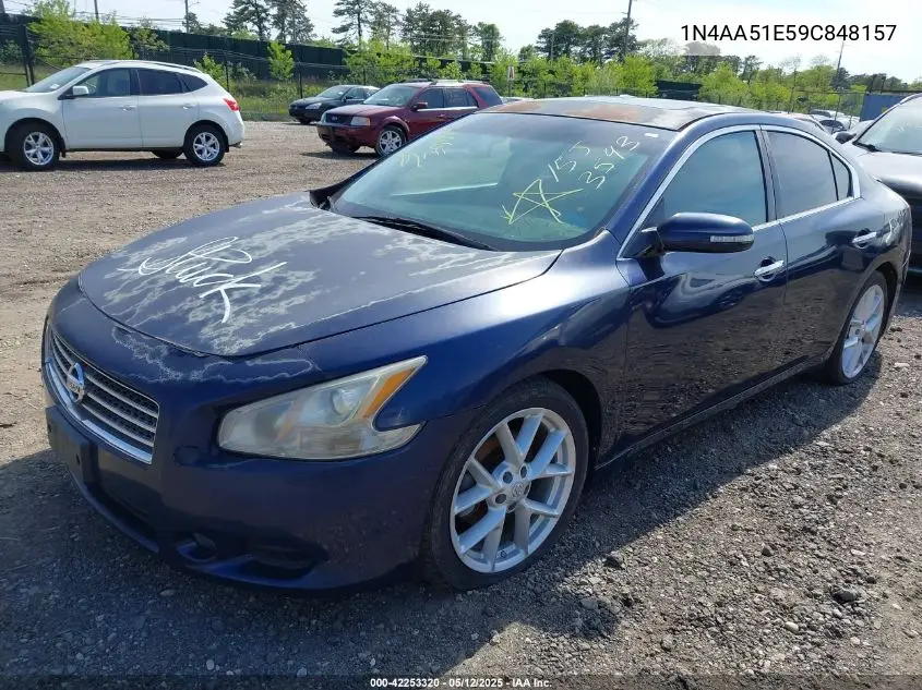 2009 Nissan Maxima 3.5 Sv VIN: 1N4AA51E59C848157 Lot: 42253320
