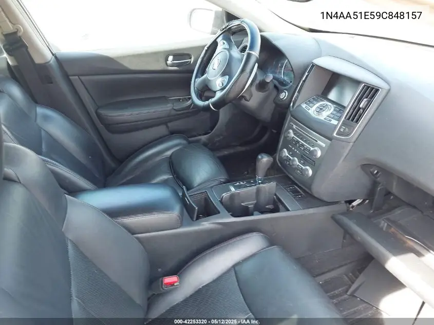 2009 Nissan Maxima 3.5 Sv VIN: 1N4AA51E59C848157 Lot: 42253320