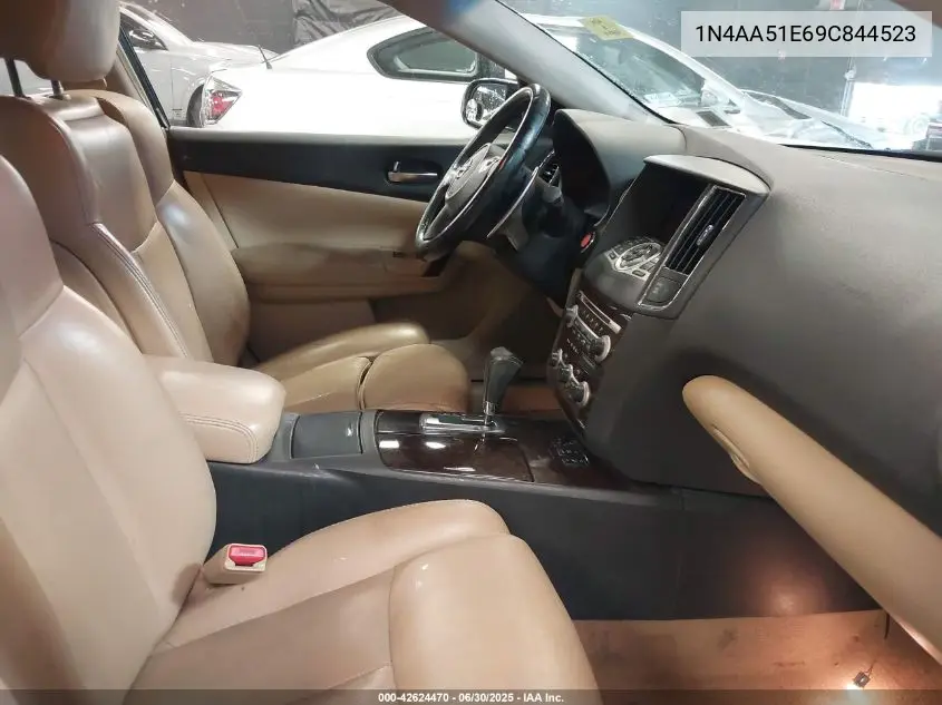 2009 Nissan Maxima 3.5 Sv W/Premium Pkg VIN: 1N4AA51E69C844523 Lot: 42624470