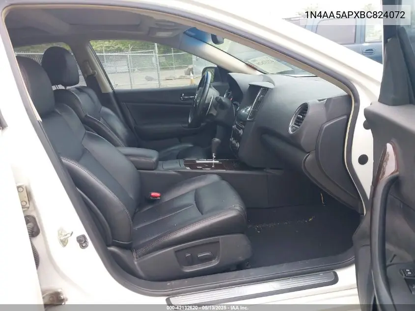 2011 Nissan Maxima 3.5 Sv VIN: 1N4AA5APXBC824072 Lot: 42132620