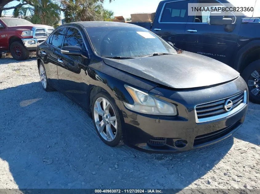 2012 Nissan Maxima 3.5 Sv VIN: 1N4AA5AP8CC823360 Lot: 40983072