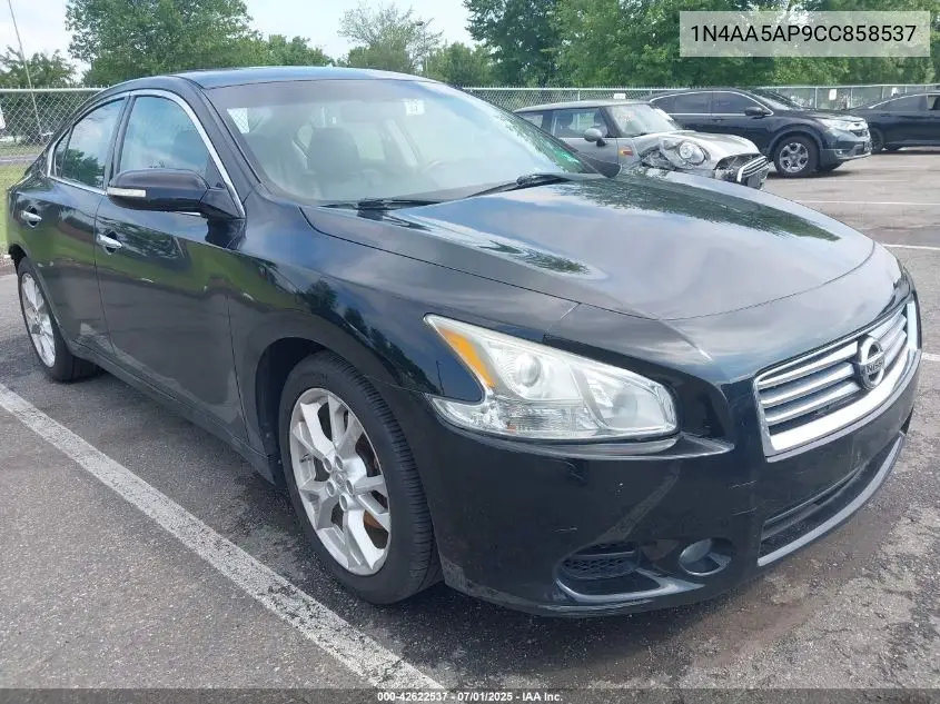 2012 Nissan Maxima 3.5 Sv VIN: 1N4AA5AP9CC858537 Lot: 42622537