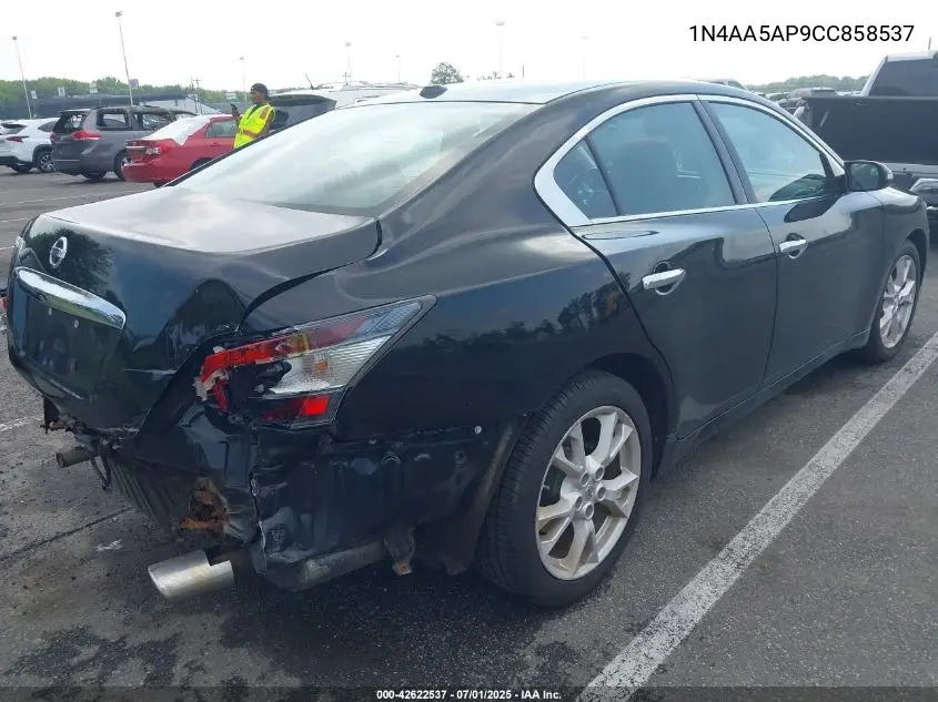 2012 Nissan Maxima 3.5 Sv VIN: 1N4AA5AP9CC858537 Lot: 42622537