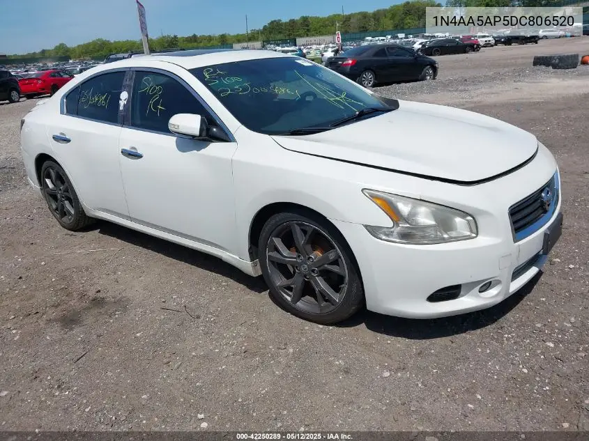 2013 Nissan Maxima 3.5 Sv VIN: 1N4AA5AP5DC806520 Lot: 42250289