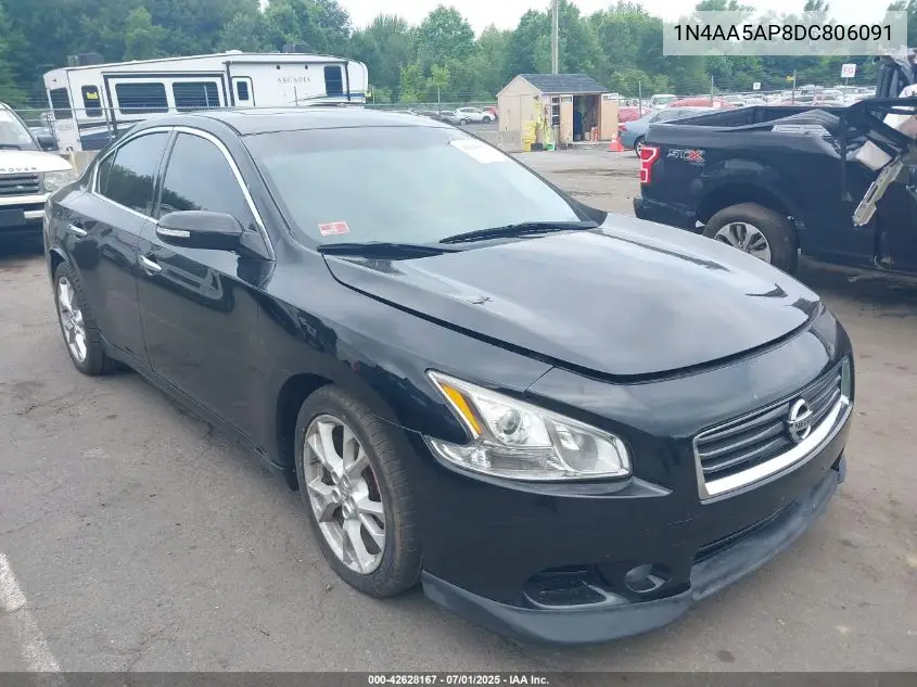 2013 Nissan Maxima 3.5 Sv VIN: 1N4AA5AP8DC806091 Lot: 42628167